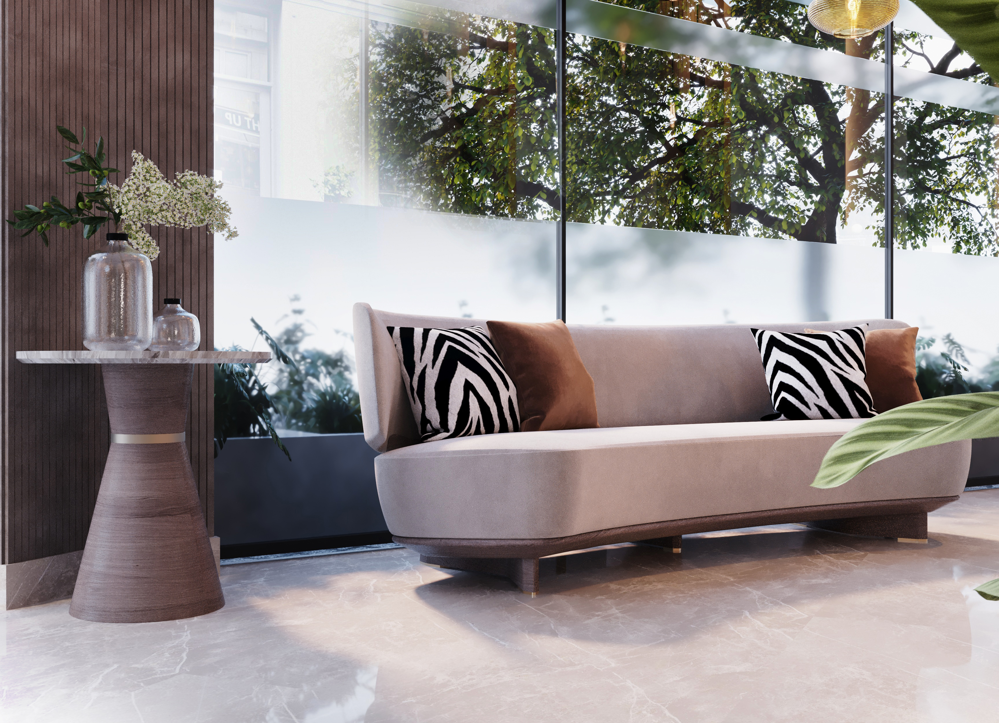 Albayt Suites 小型酒店大堂设计丨肯尼亚-8