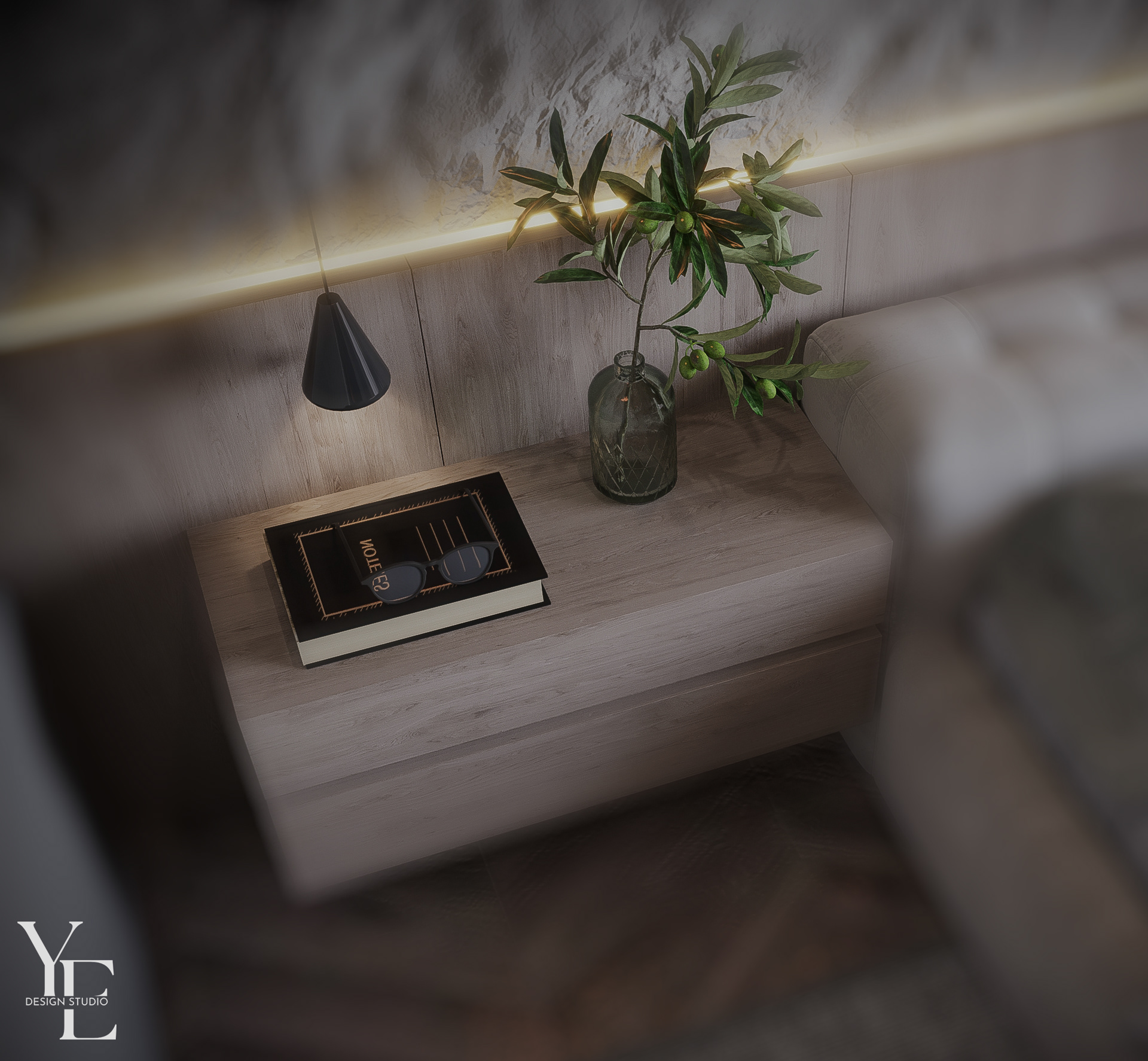 MASTER ROOM 室内设计丨阿联酋迪拜丨YARAELWAN DESIGNS-11