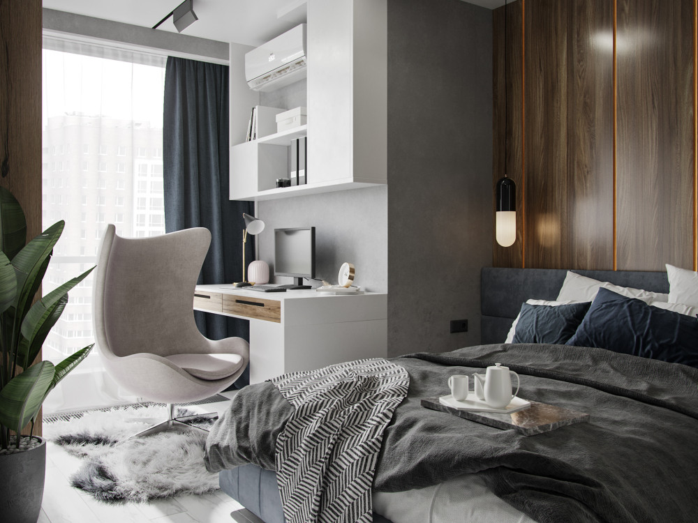 高级灰遇上北欧居所，个性而随性-14