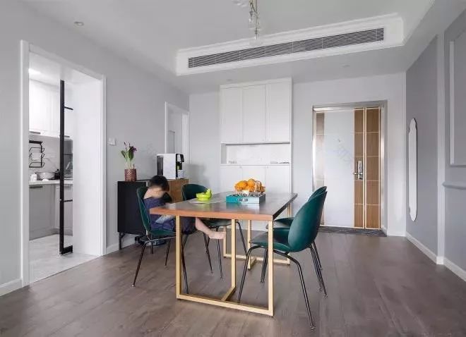 80㎡混搭三居,温馨收纳空间设计-27