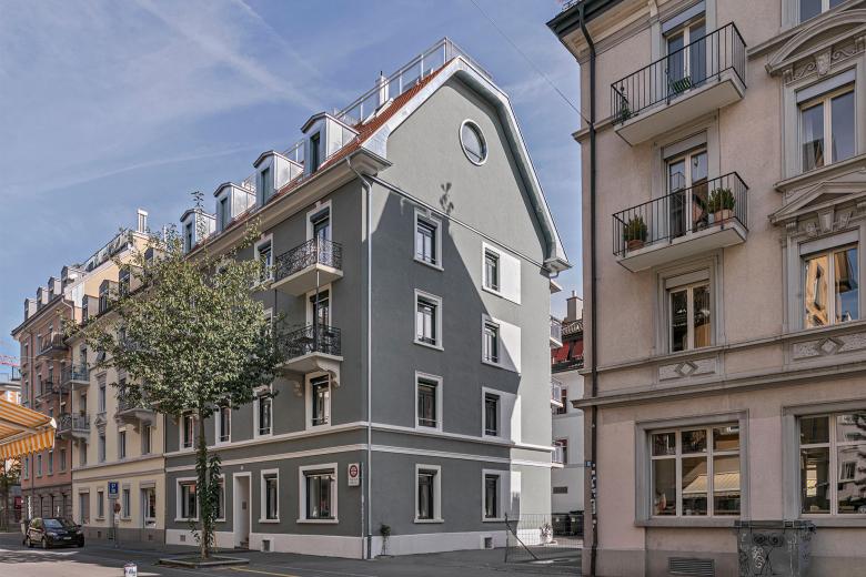 SALVINI RÜEGSEGGER ARCHITEKTEN丨Totalsanierung MFH Luisenstrasse丨瑞士-0