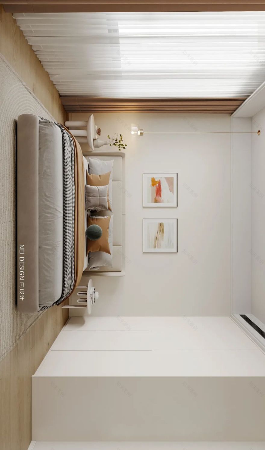 漓江郡府·蓝色畅想丨内空间设计机构-27