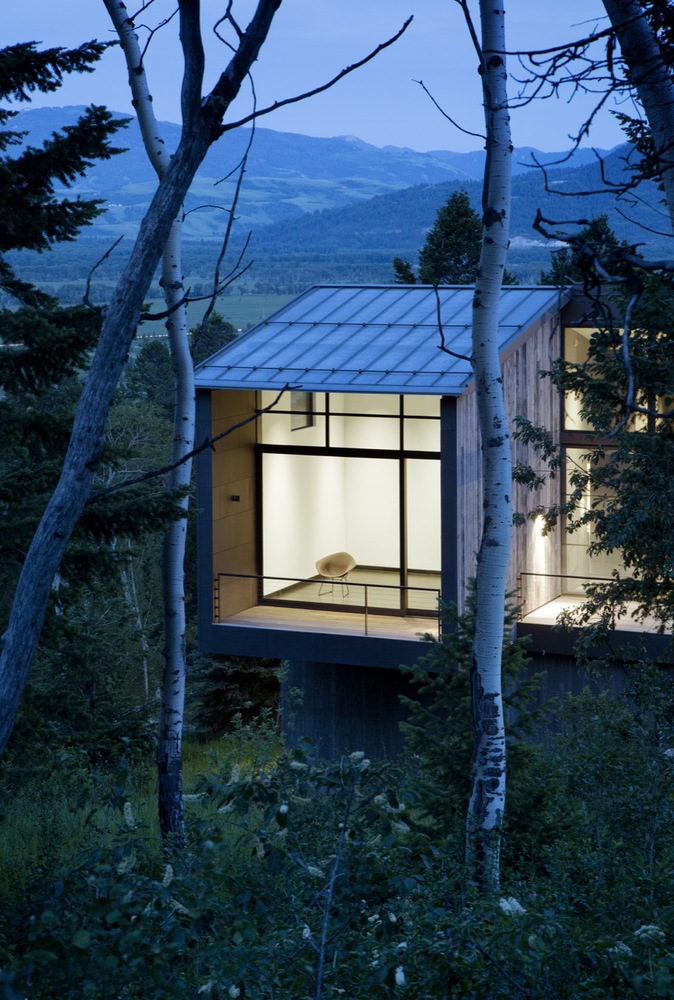 美国巨砾度假居（America Boulders holiday home）丨Carney Logan Burke Architects-28