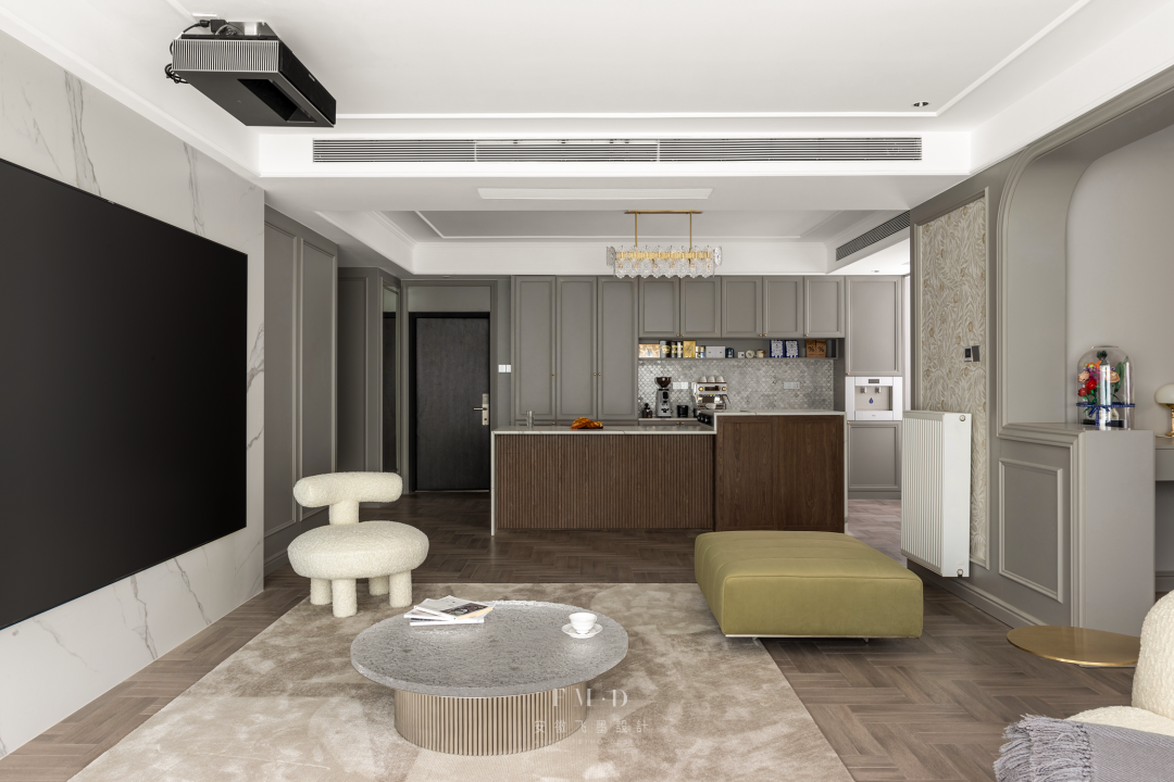 阳光宅院 · 150㎡美式四室改两室设计丨中国合肥丨飞墨设计组-36