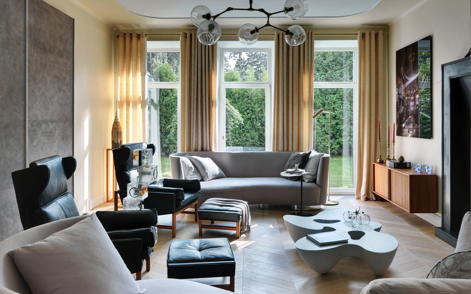 苏联建筑主义风格的乡村住宅设计-7