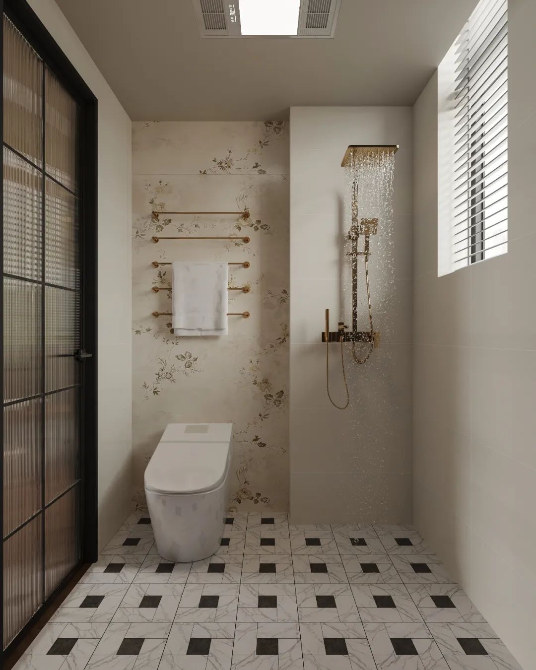 深圳如愿空间设计丨罗湖·东海富汇豪庭62㎡，水墨画般的海派浪漫-30