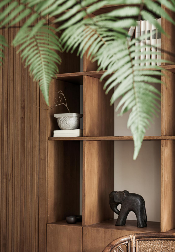 “书”适生活 · 原木与石材的和谐空间-7