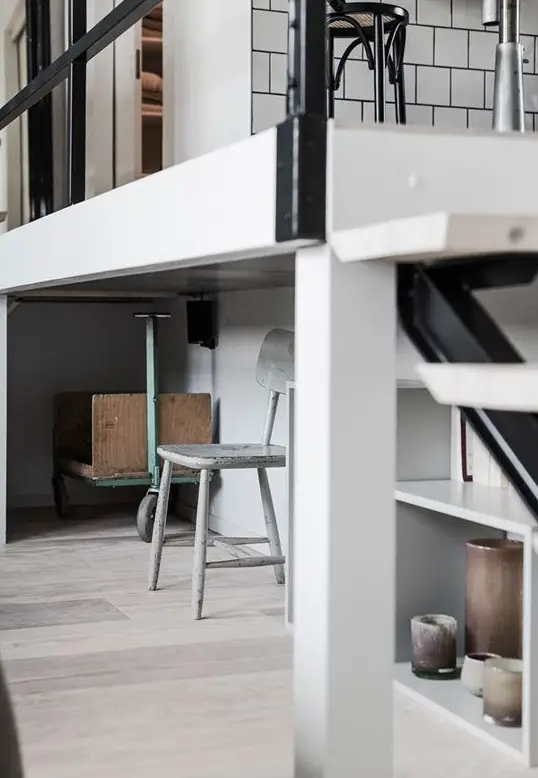 瑞典 4 米挑高多层公寓，简约现代设计展现空间魅力-7