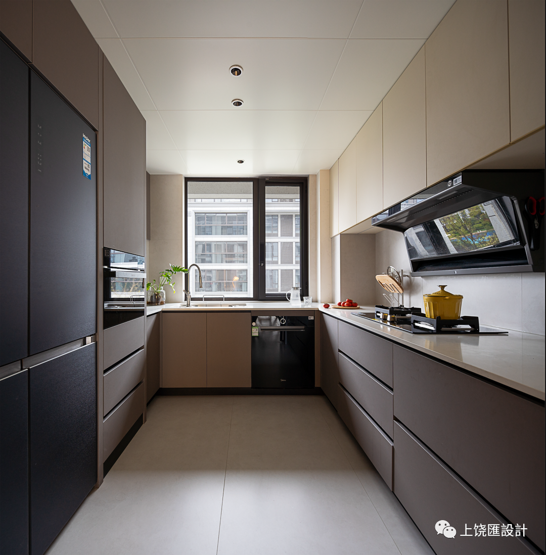 滨江棕榈·公园壹号原木极简设计丨红石空间设计-28