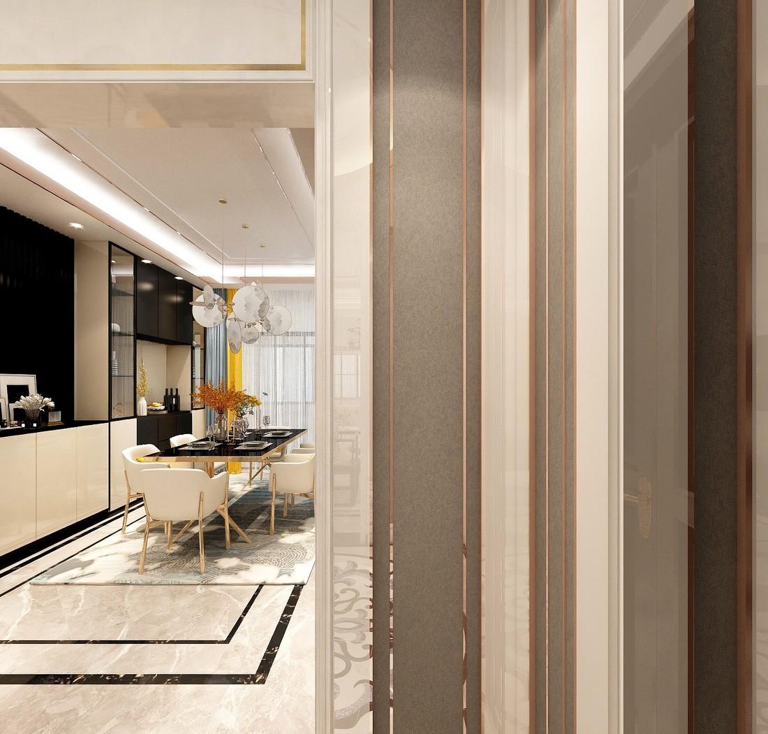 荣盛华府 178 平米现代简约入户空间-10