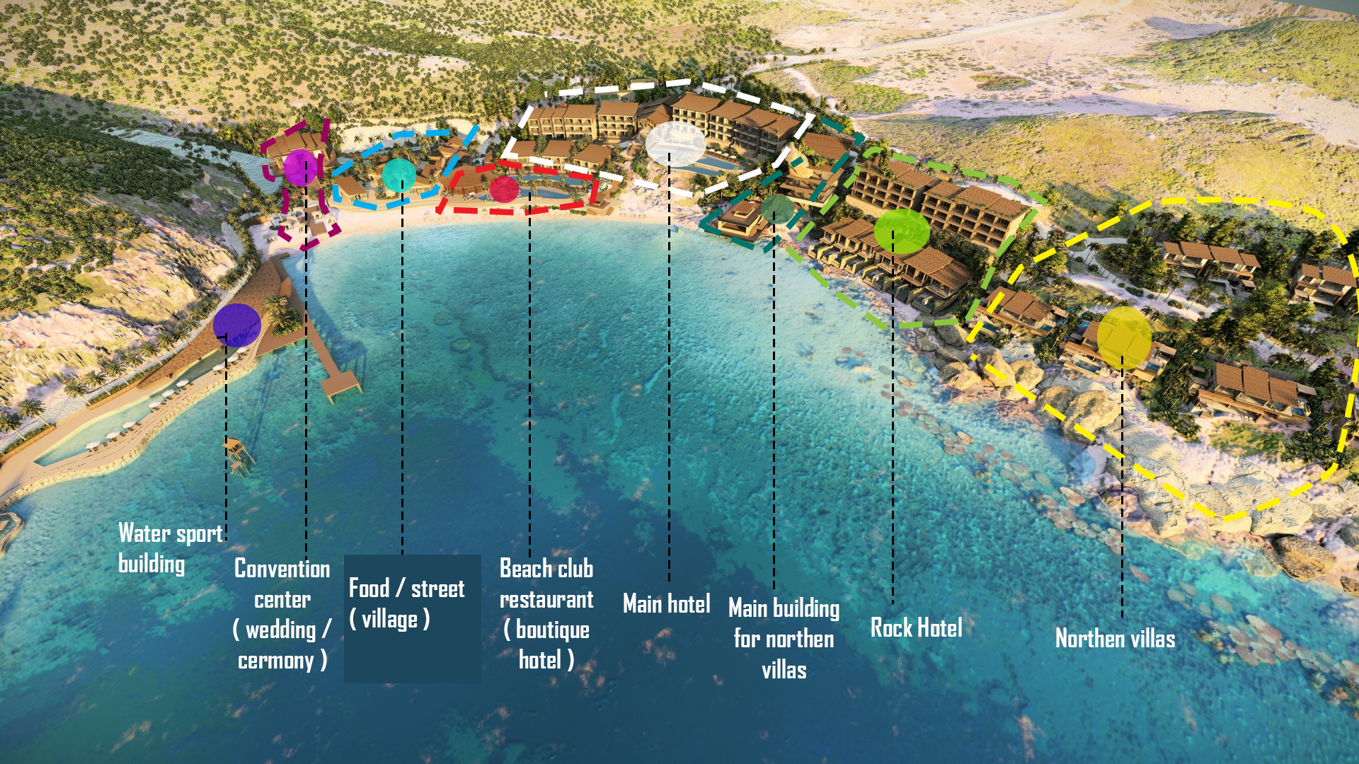 Resort facilities layout in Vietnam-33