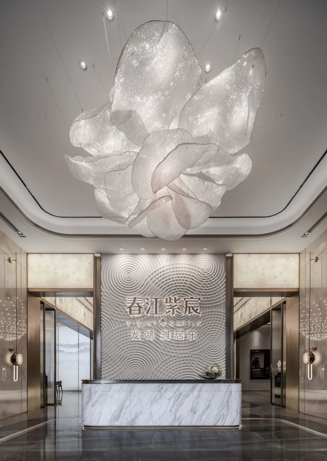 半城山色半城湖，春江紫宸营销中心演绎自然美学-3