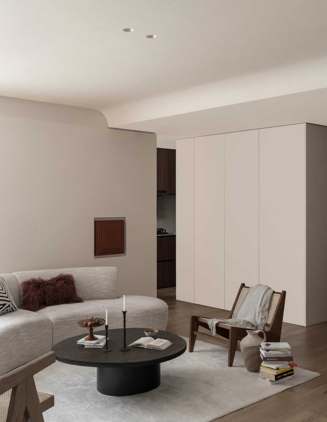 LDK联动造洄游动线,温暖的木质极简家-20