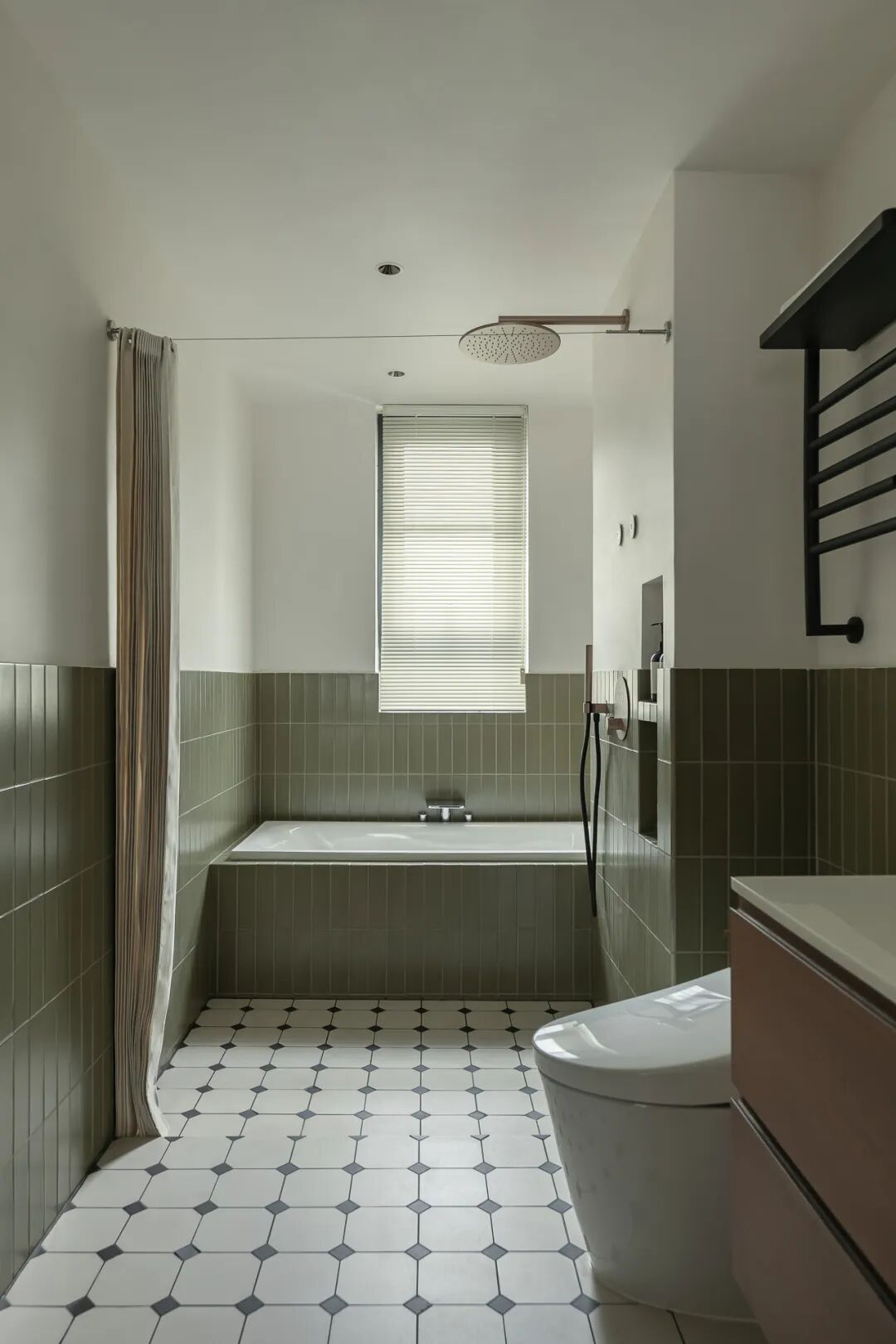 岚一设计｜复古混搭的精装房改造-52