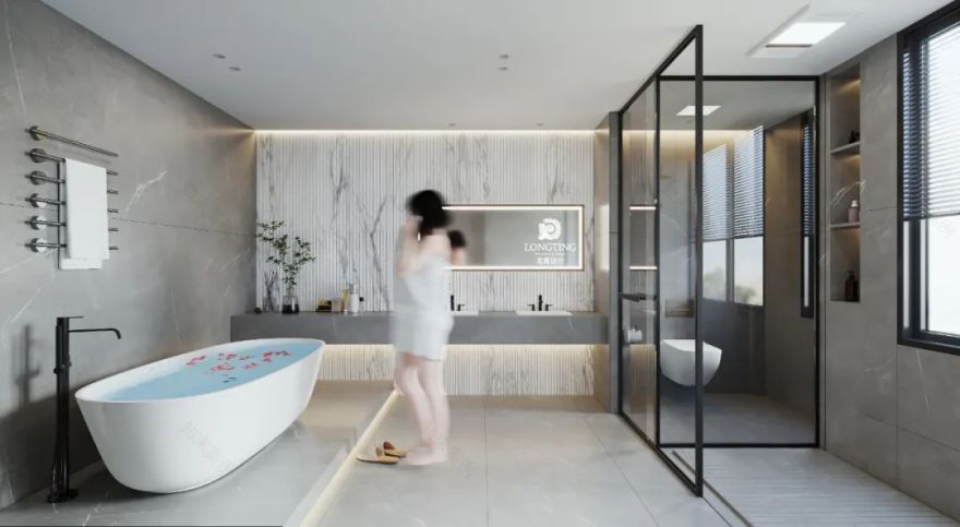 碧桂园·滨湖城现代简约风家居空间丨李海涛,詹金英-84