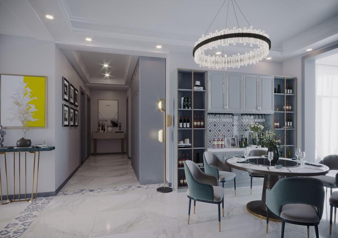 
简约美式三居 -4