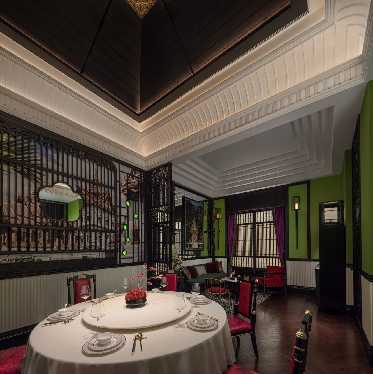 金链花餐厅(国贸)丨中国北京丨杭州意关联设计事务所-35