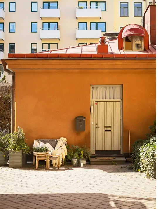 斯德哥尔摩 61m2 复古小镇屋，完美融合现代生活与古典魅力-22