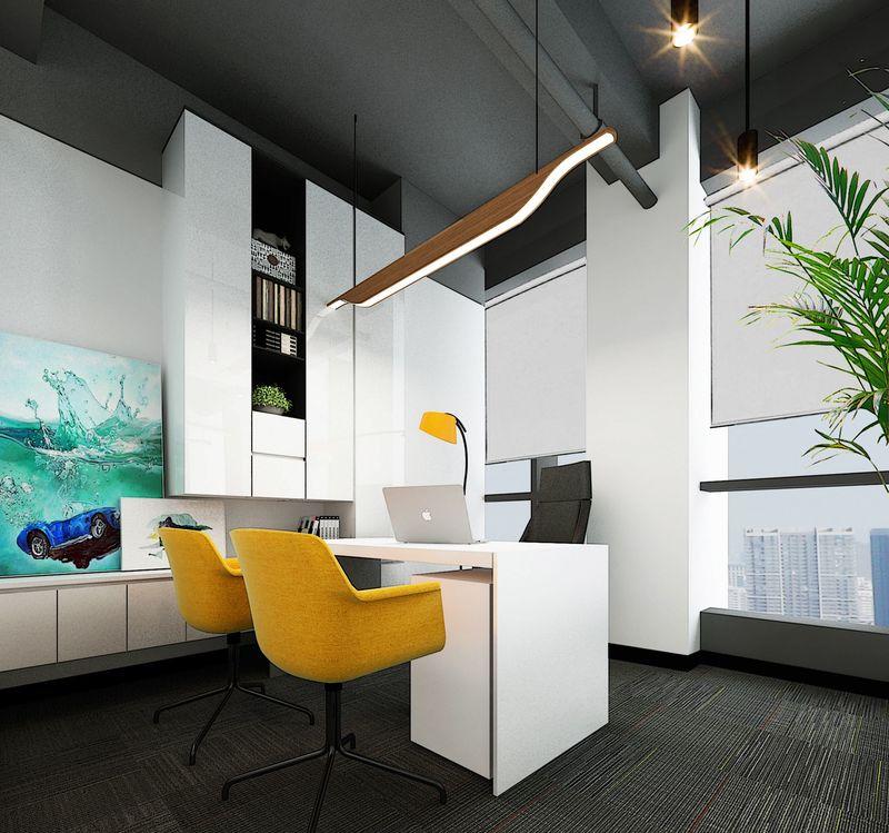 武汉吉家房地产有限公司办公室设计-9