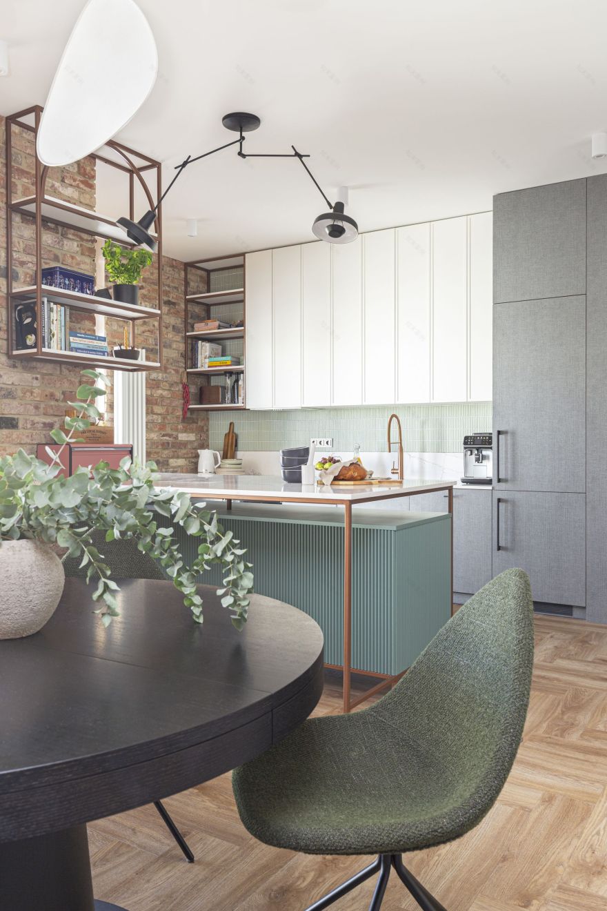 华沙莫科托夫95平公寓室内设计项目丨波兰华沙丨mJoy设计工作室(Renata Michałowicz负责)-20