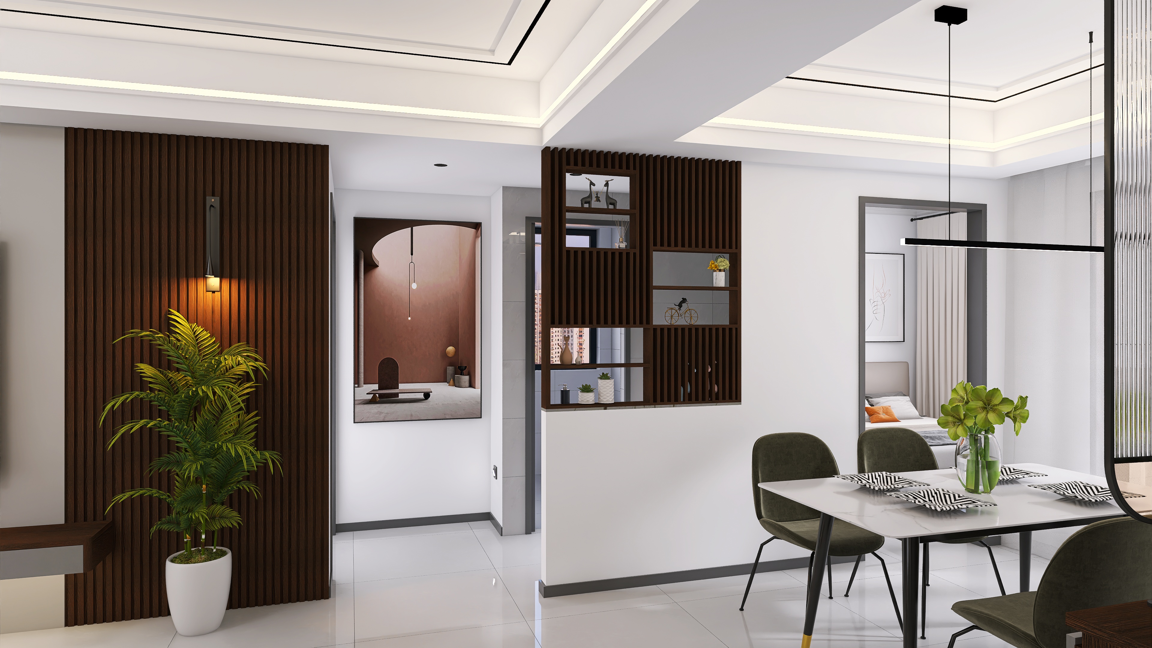 客餐厅局部效果展示-7