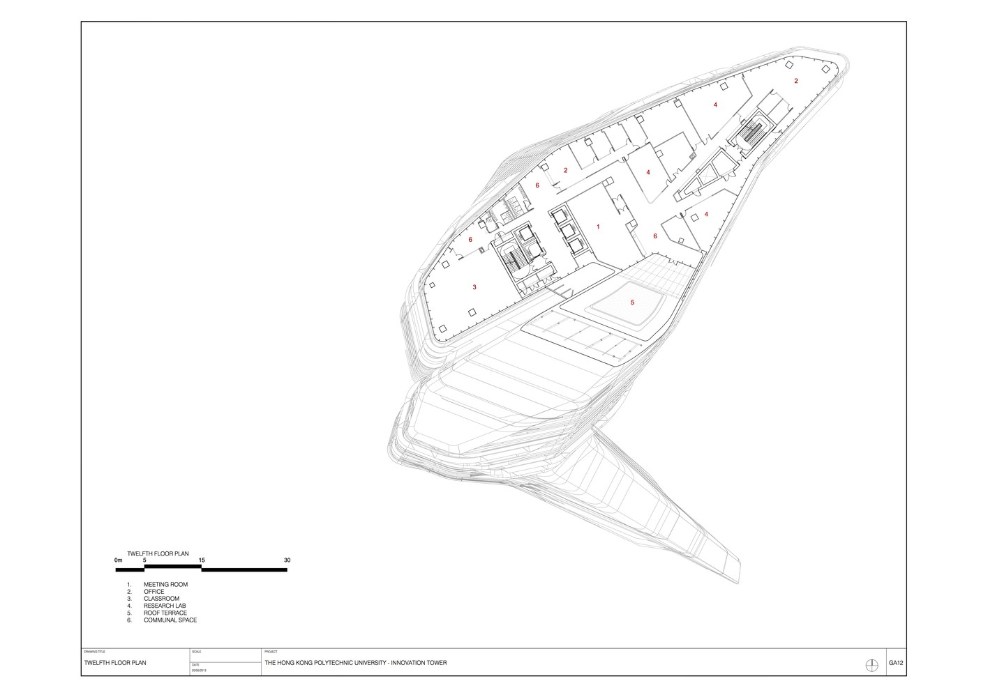 Jockey Club Innovation Tower  Zaha Hadid Architects-85