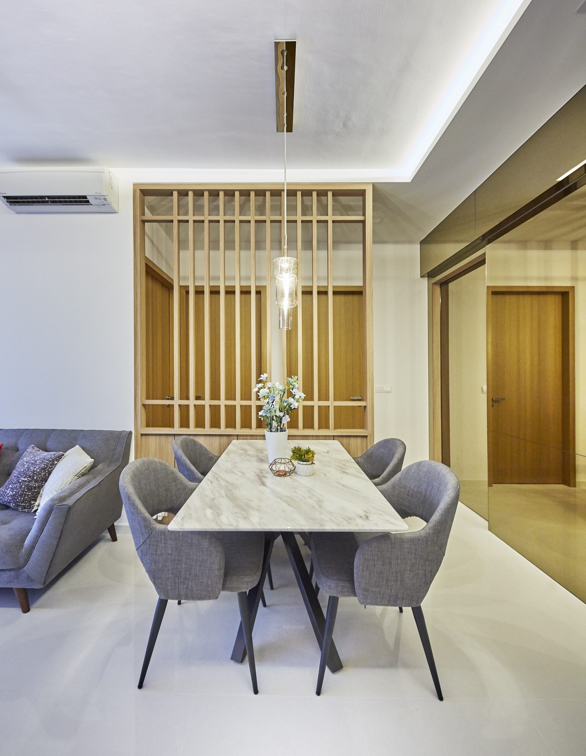 TRE Residences 3卧室公寓室内设计丨新加坡丨The Interior Lab-17