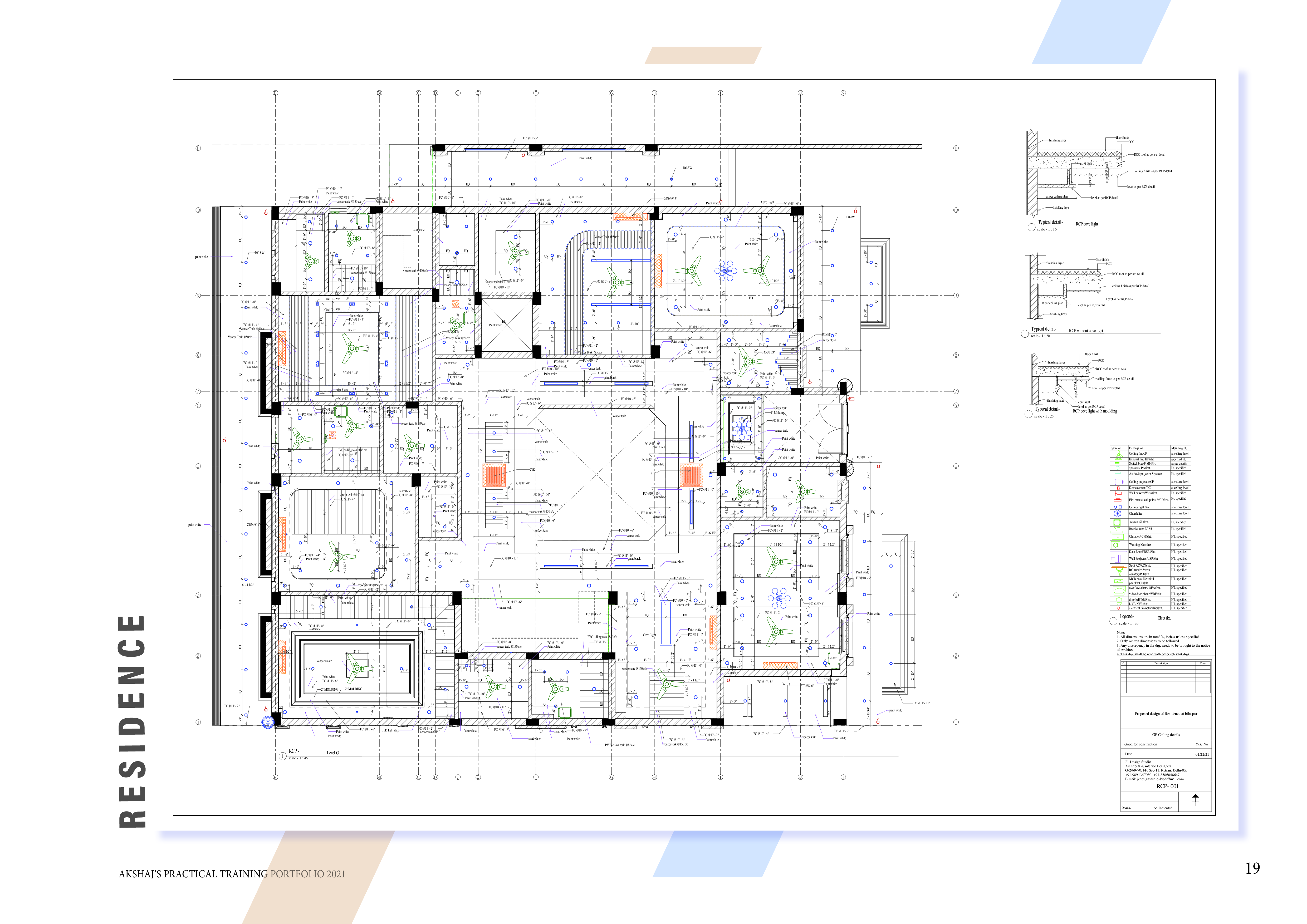 Architectural Internship Portfolio 2021-18