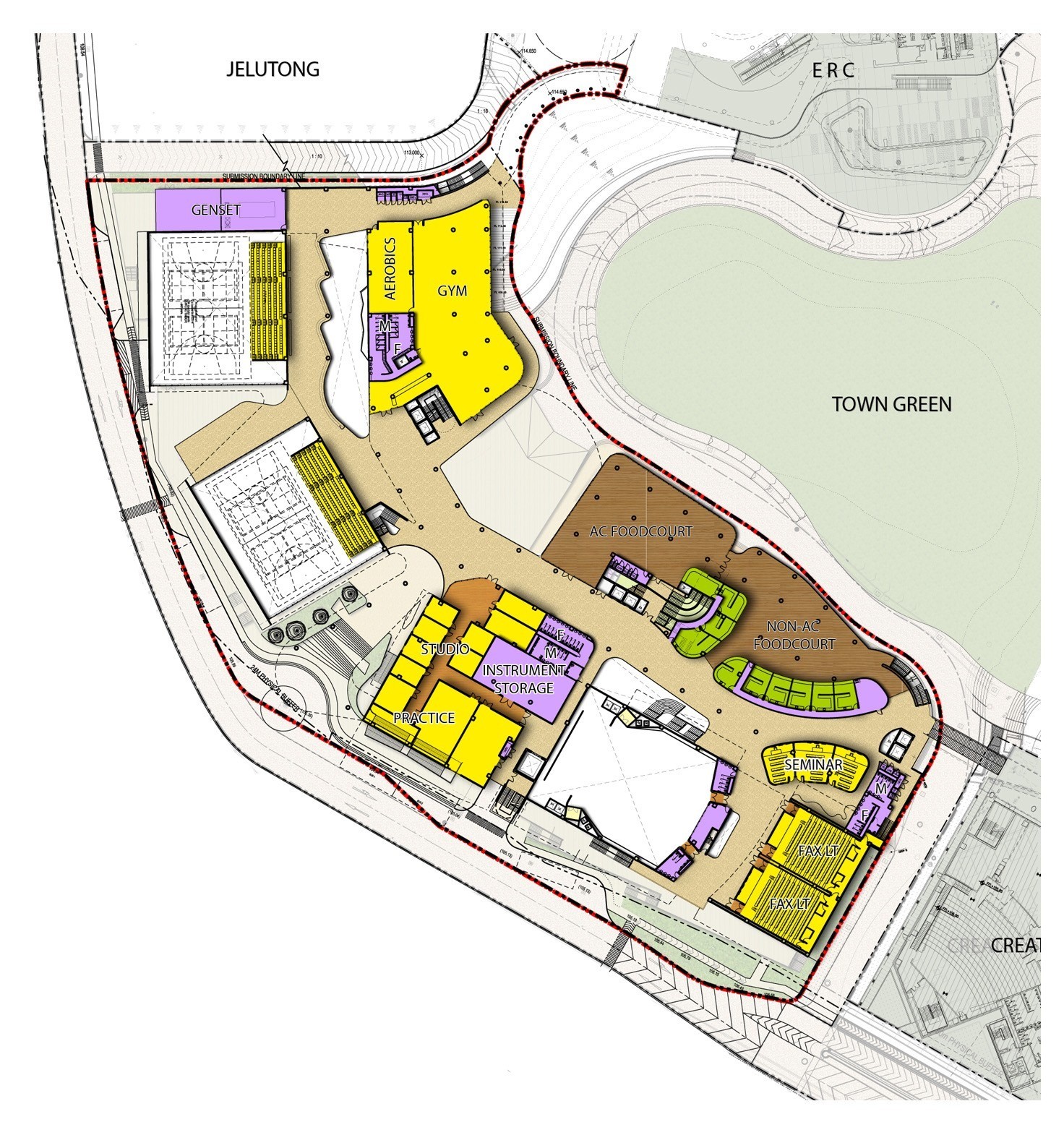 新加坡国立大学斯蒂芬·里 ady 中心 | 教育、运动与休闲的融合-17