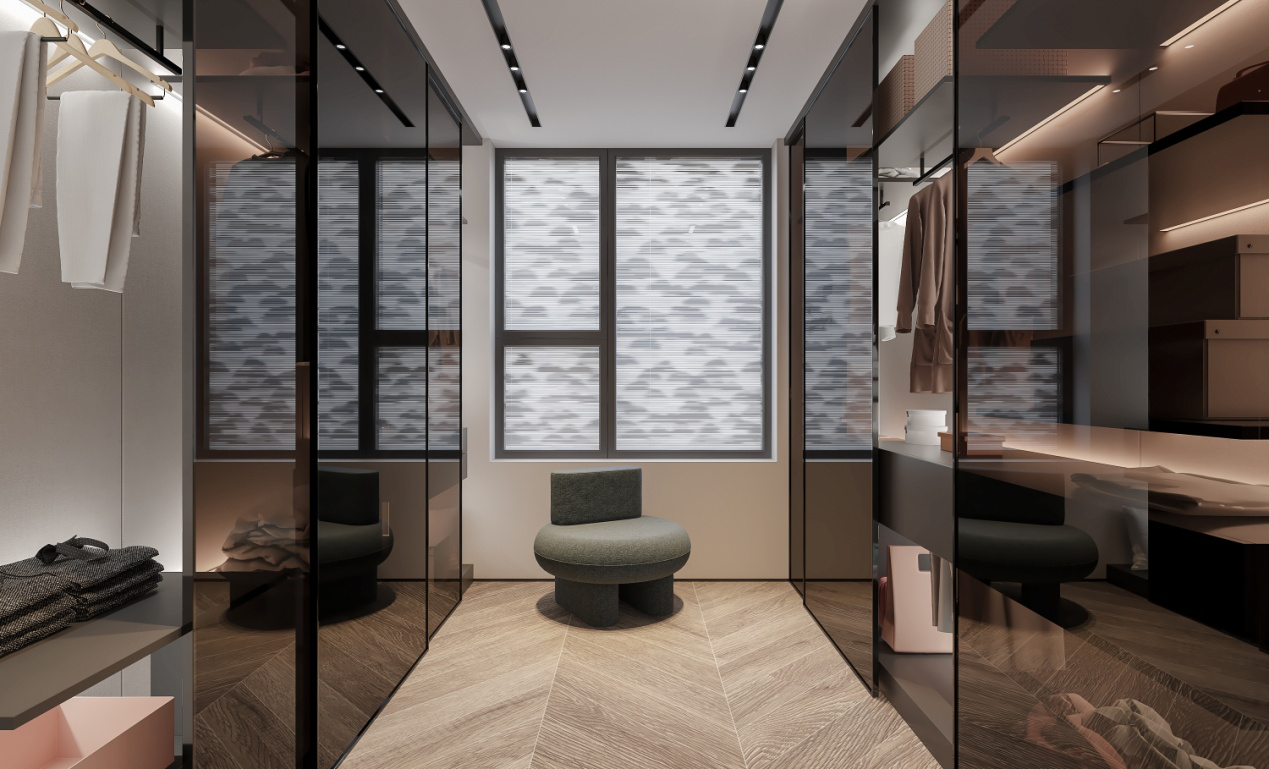 荆州 199㎡淡妆空间，自然与优雅的完美融合-37