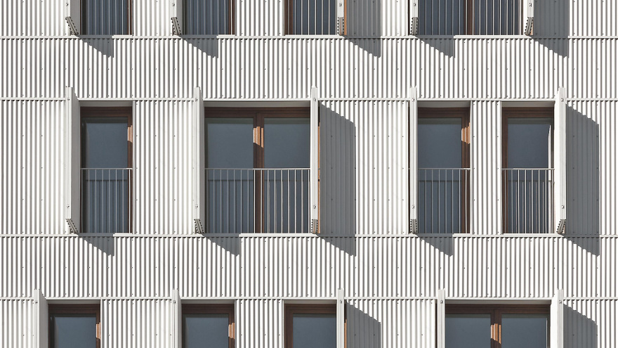 马德里 Adelfas 区的 98 户住宅设计-0