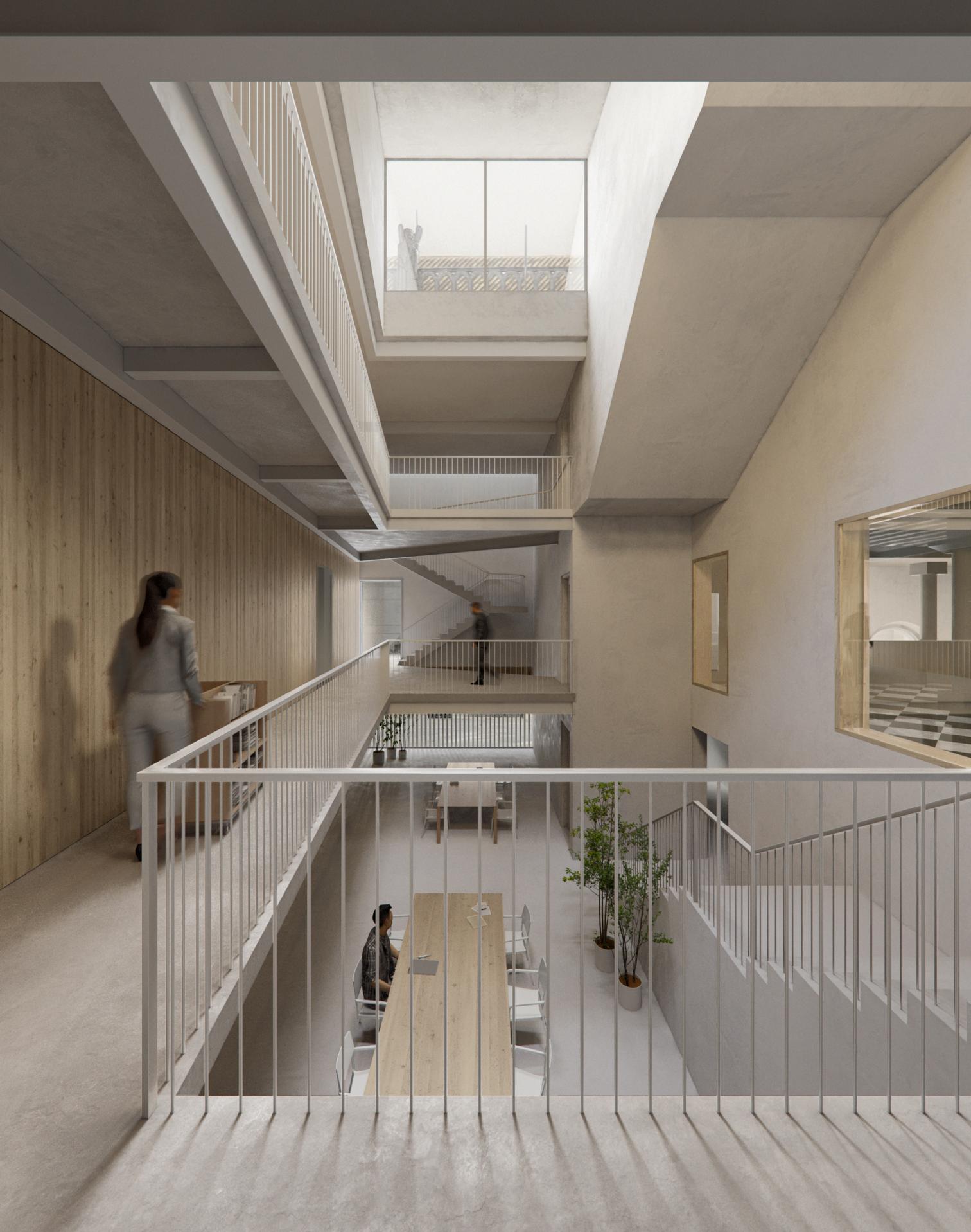 Burgos 市立档案馆扩建项目丨西班牙布尔戈斯丨AGI architects-5