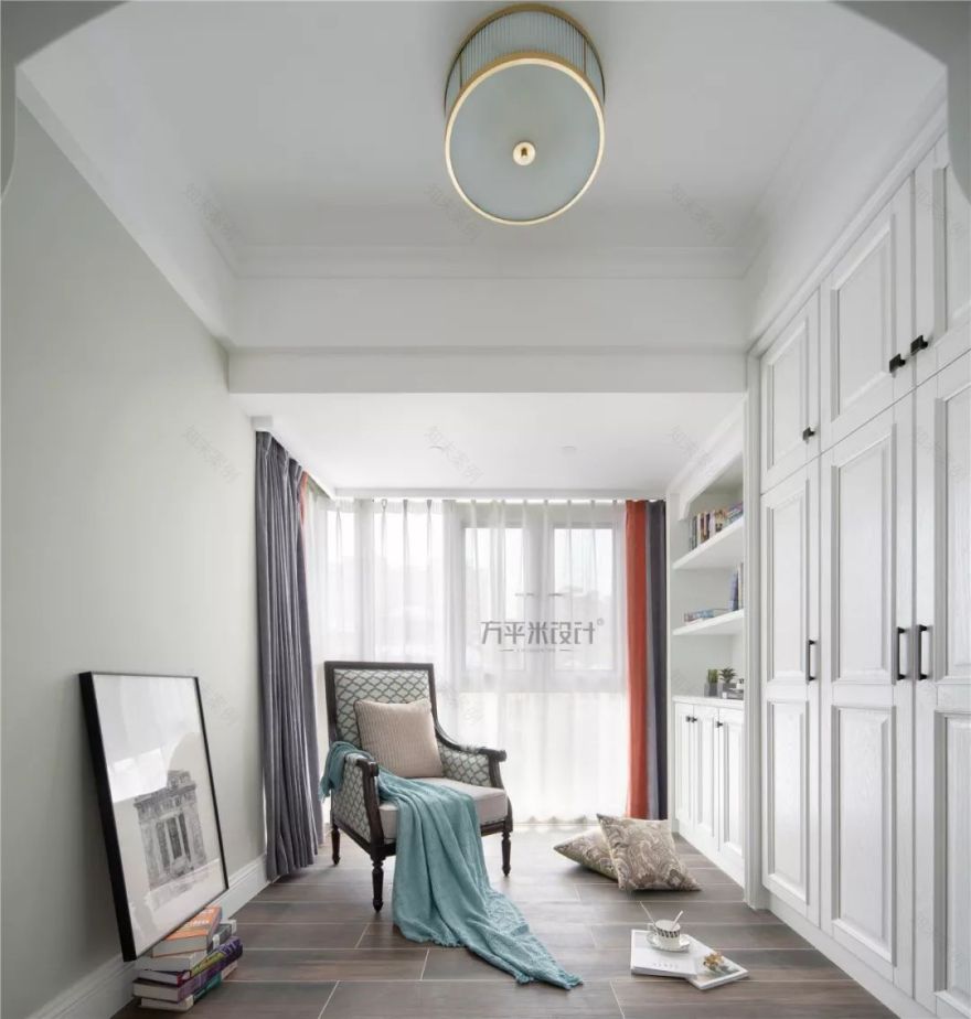 方平米设计 | 现代美式实景新作《相遇缇香》-63