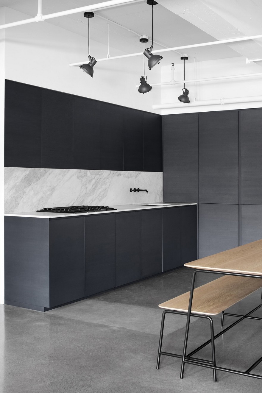 Saint-Laurent Apartment is a Cross Between a Hotel Room and Loft Apartment-15