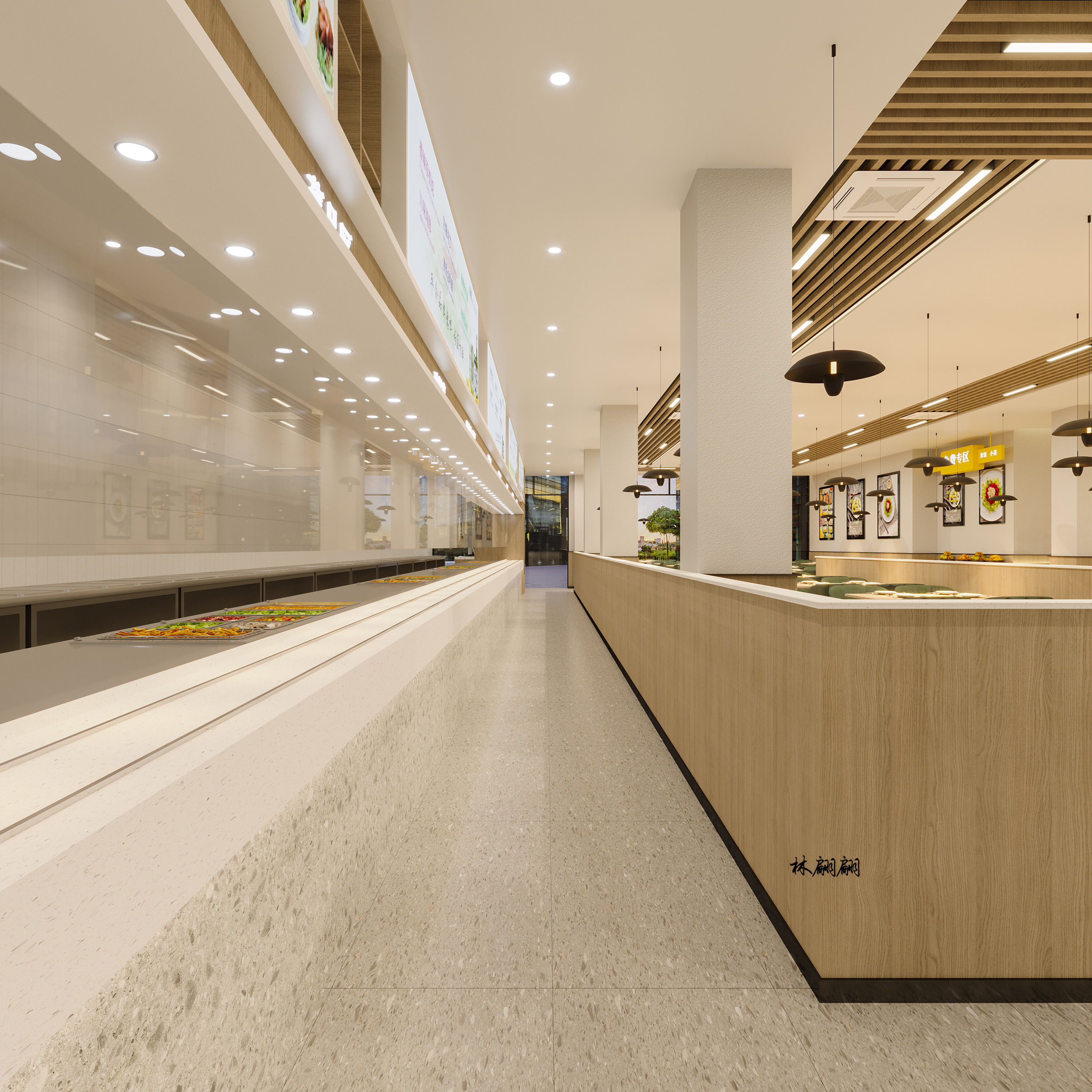 员工食堂，小资生活，人间烟火味-1