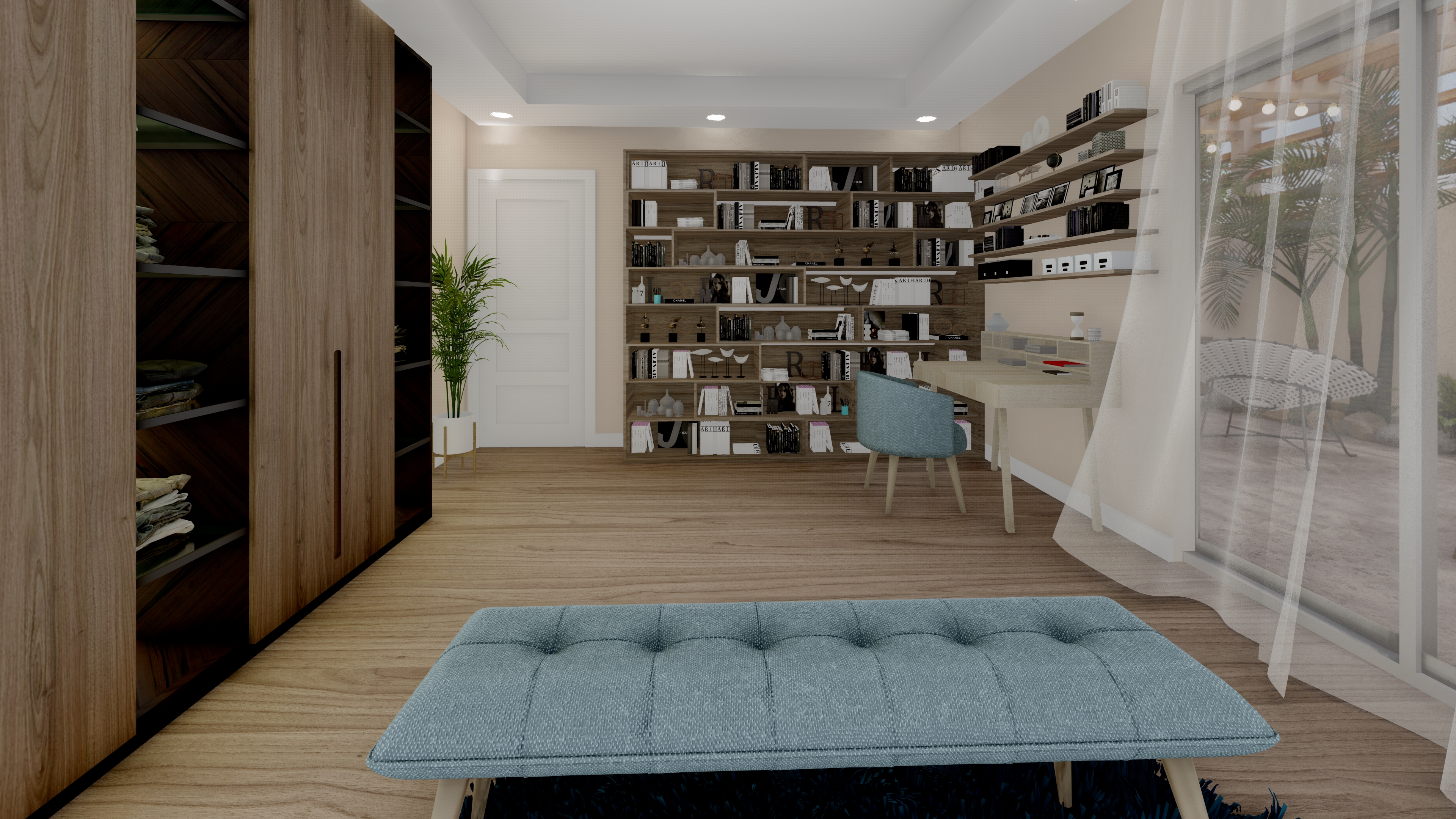 Interior & Landscape Design of A.B.K-7