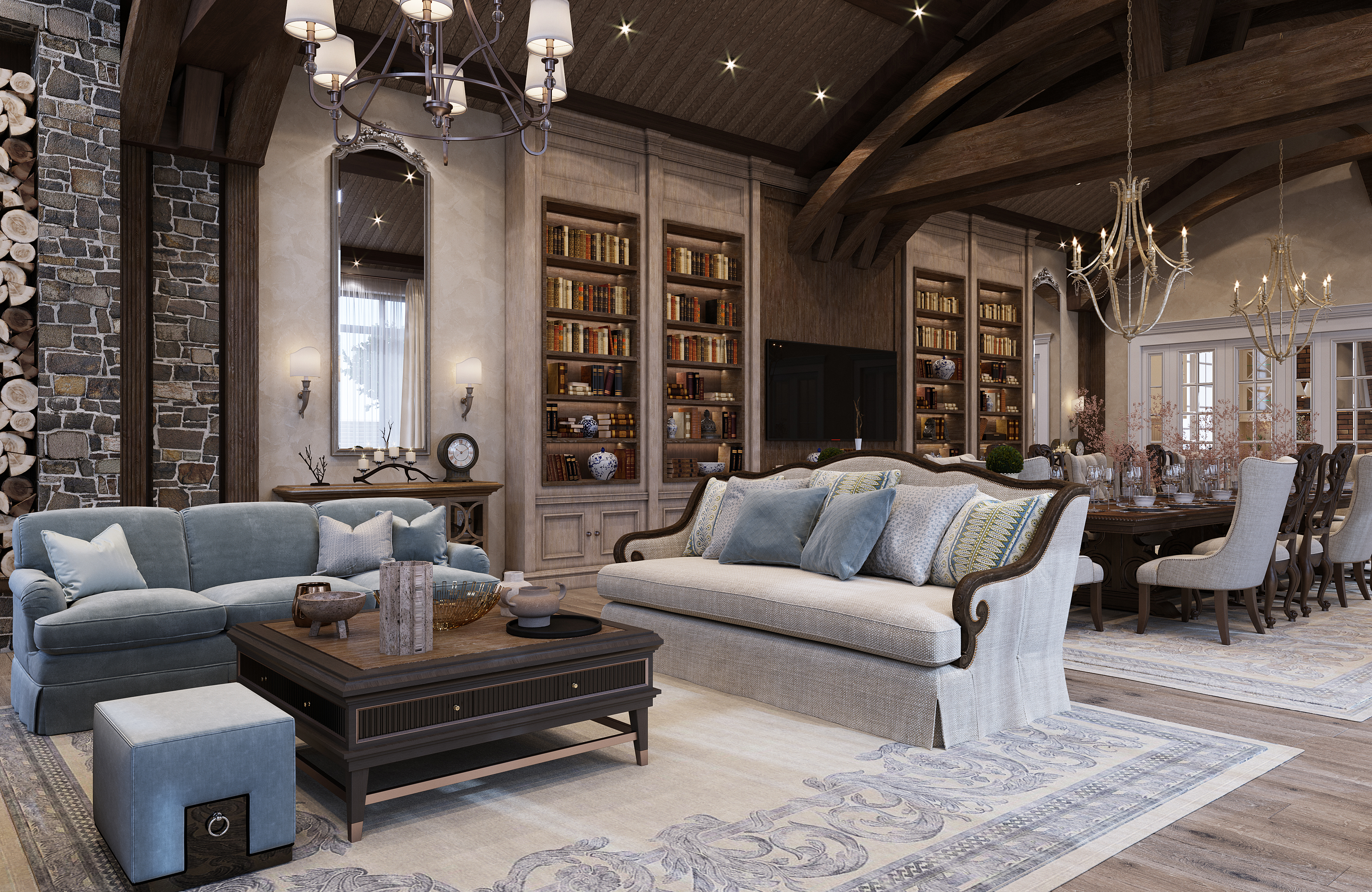 Cozy Chalet Interior Design-9