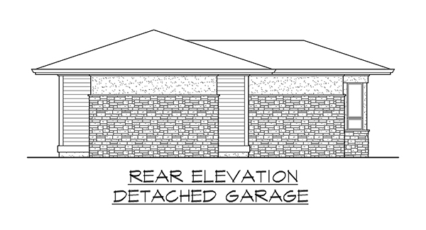 Plan 3346 两层现代住宅设计方案-13