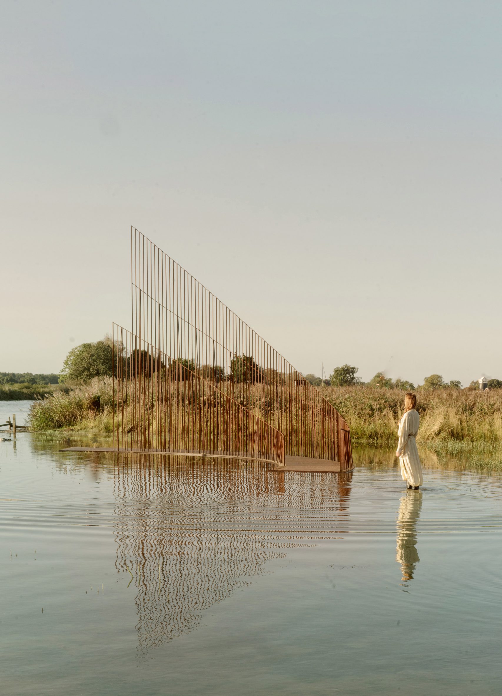 Maetherea Studio uses rusty metal to create Iron Reef in Norfolk-9