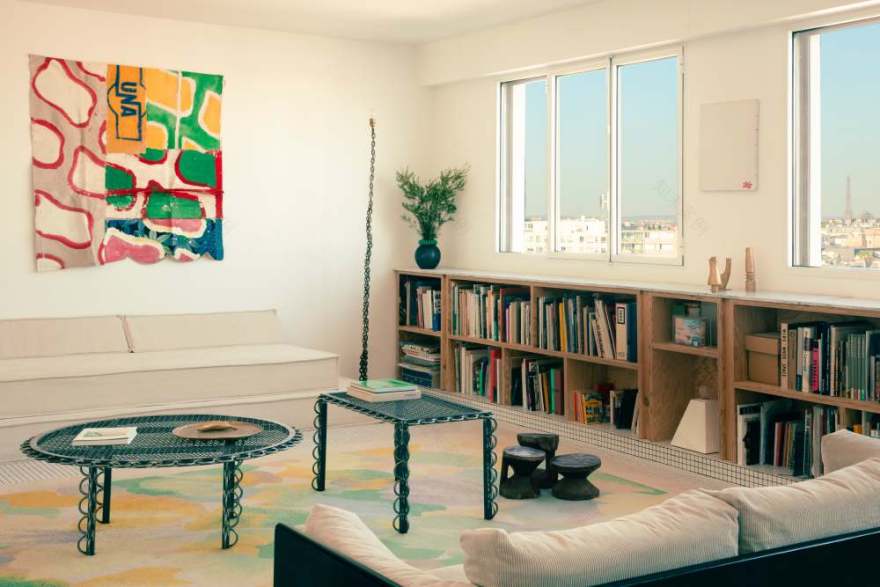 巴黎 70 年代公寓蜕变泳池风格之家-5