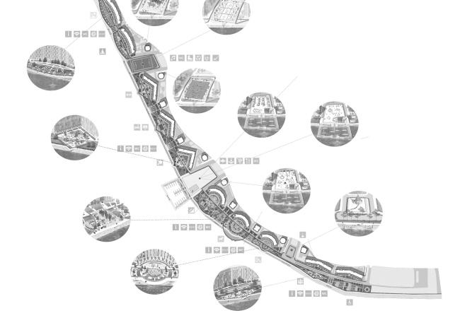 涅瓦湾填海区域步行区及公共空间美化概念方案丨俄罗斯圣彼得堡丨Studio 44（工作室44）等-30