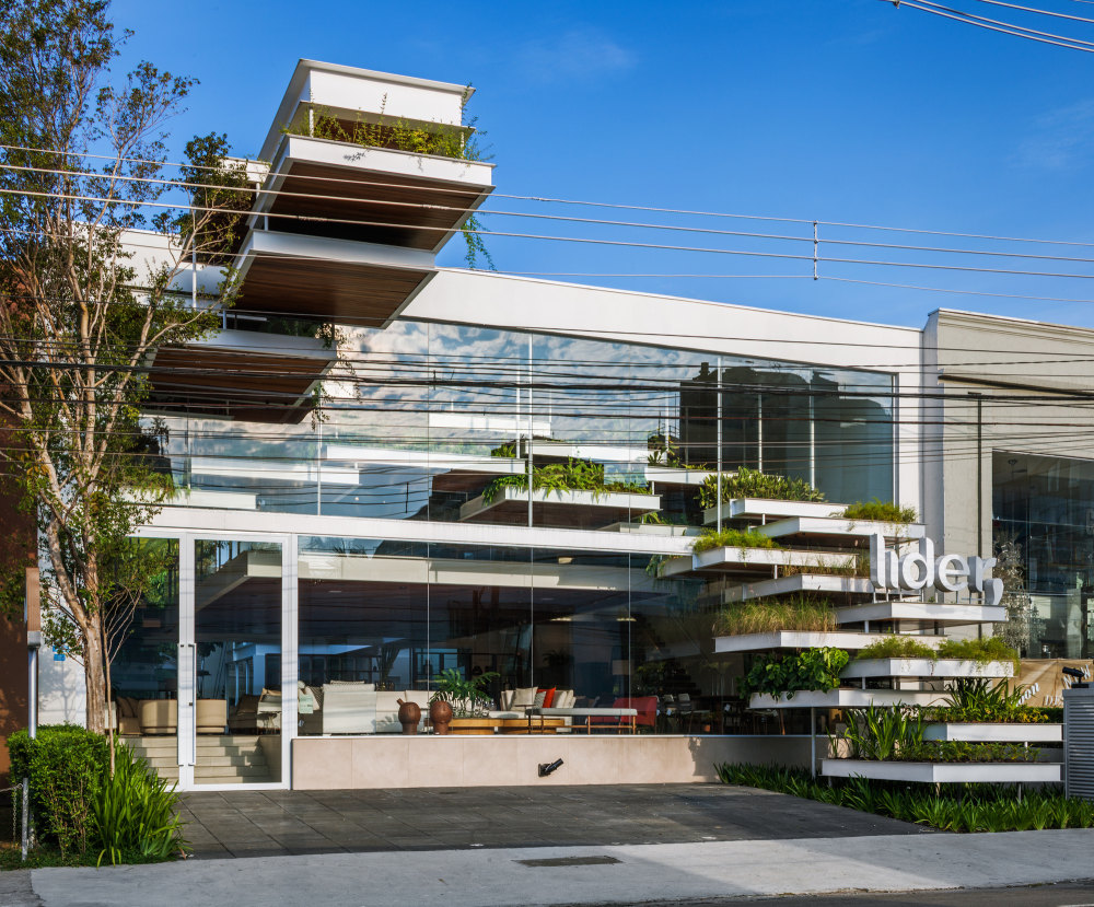 巴西 Líder 家具旗舰店悬浮设计丨FGMF Arquitetos-26