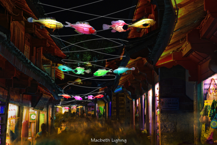 石浦灯光秀丨中国宁波-17