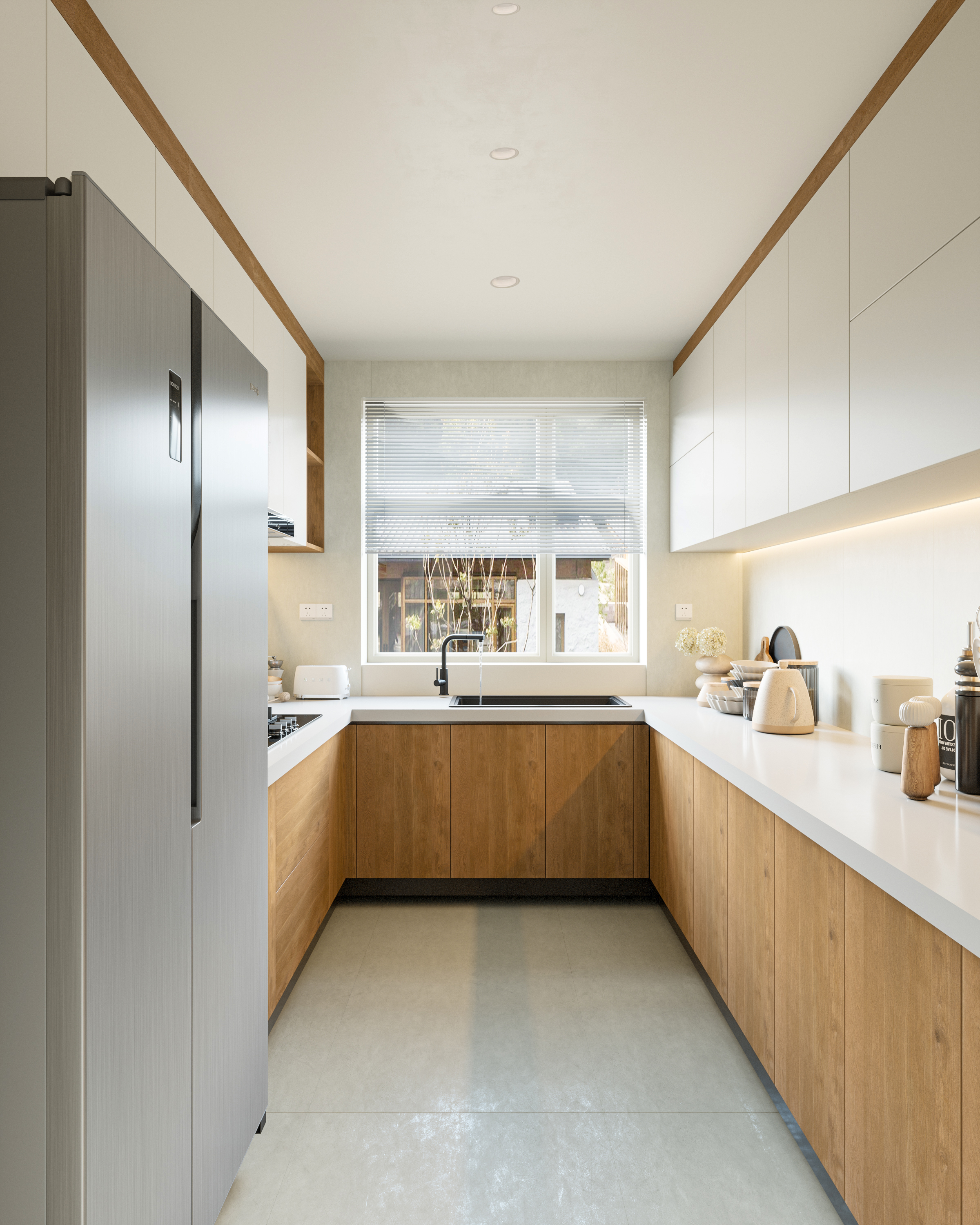 日式原木风效果表现-9