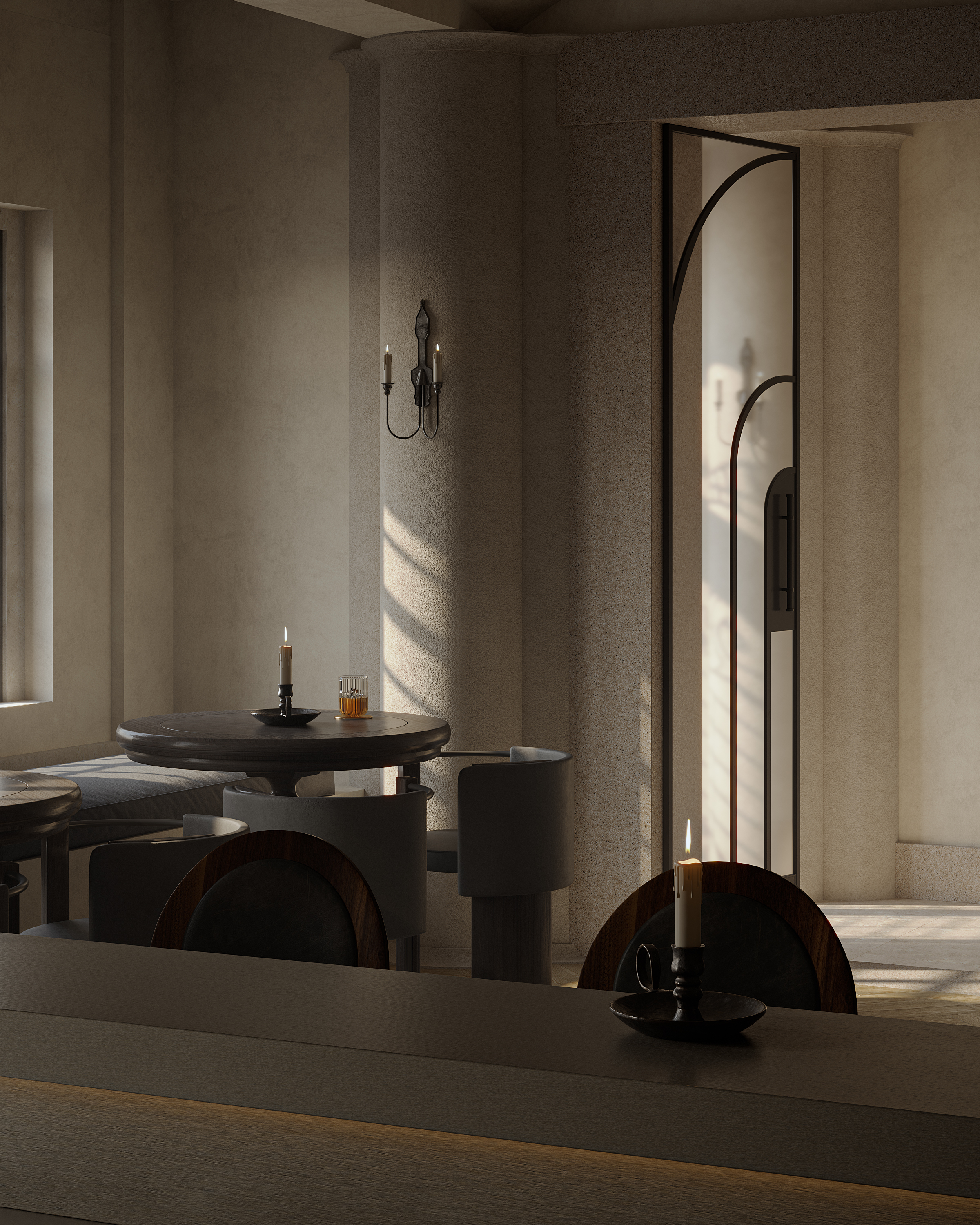 威士忌酒吧丨尺与匙空间设计-33