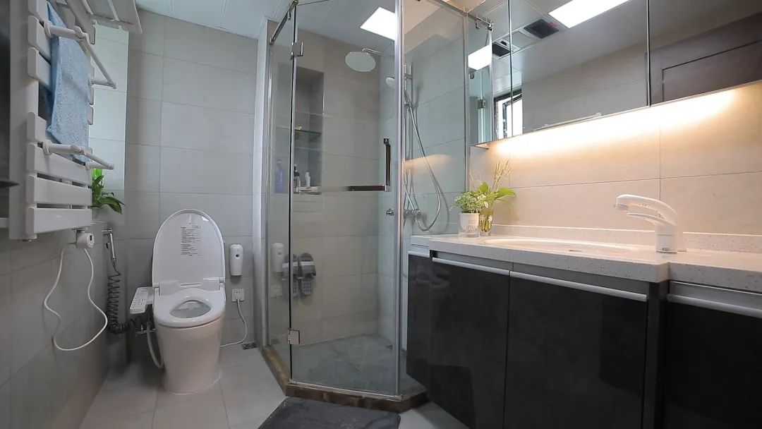 轻奢现代,三居改两居的逆袭之路-76