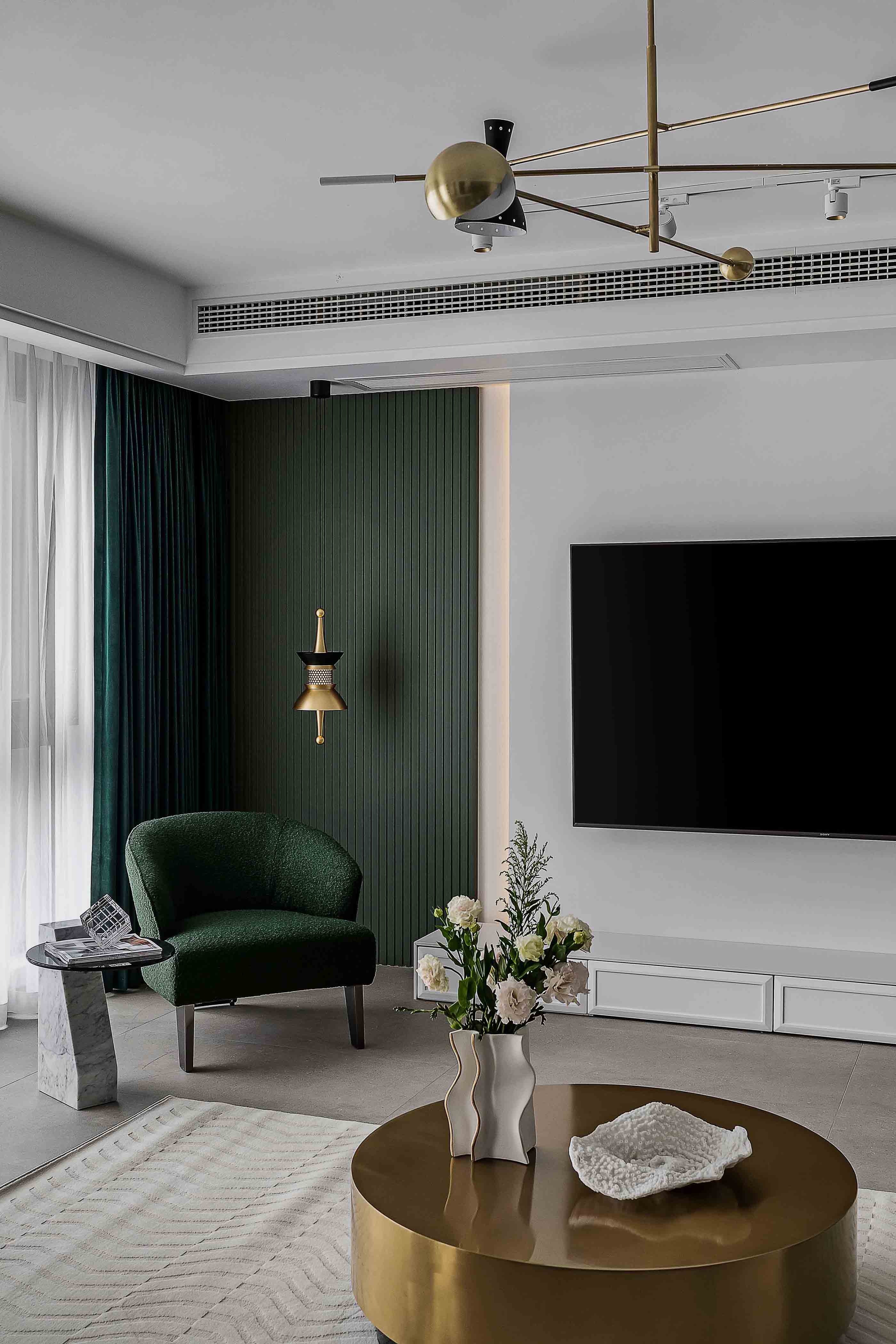 皇冠国际 160㎡ 复古绿江景梦中情房丨中国重庆丨琢信装饰-7