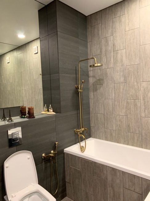 男士卫生间装修改造-16