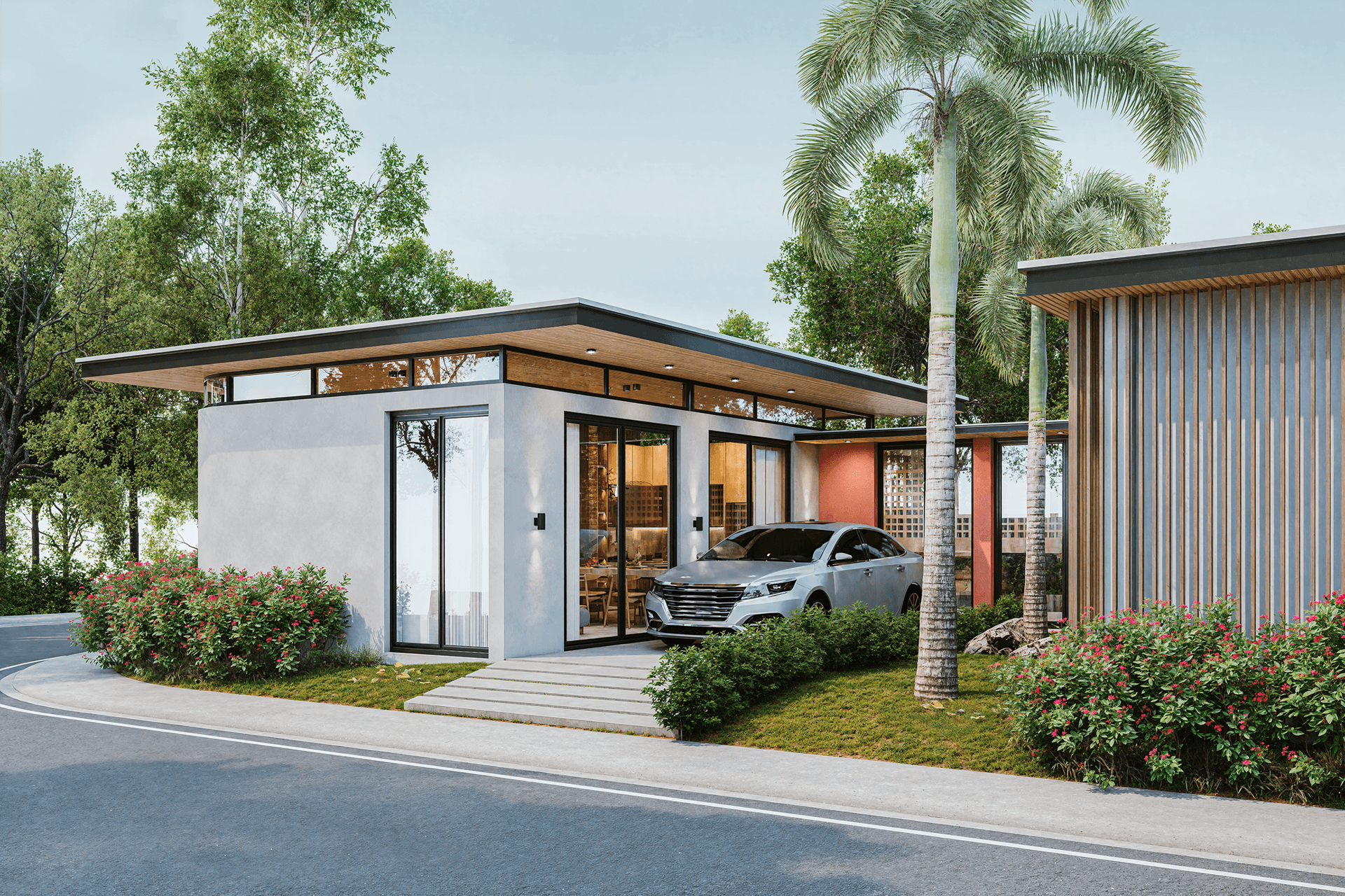 别墅庭院丨ARQ. E. TEJADA-11