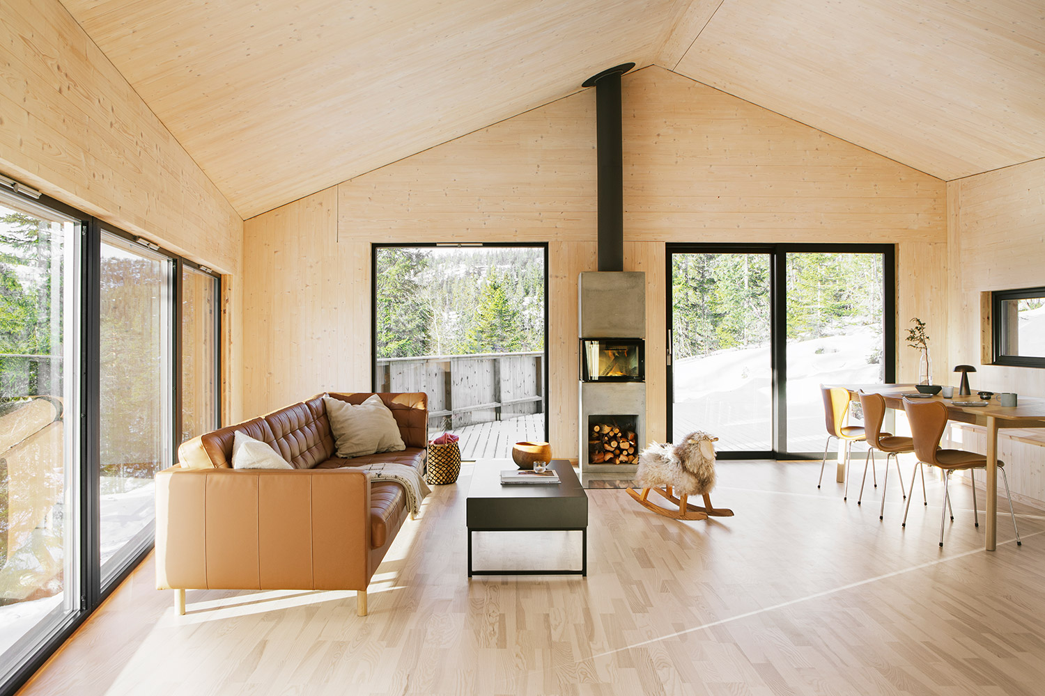 挪威木结构装配式住宅丨挪威Oslotre AS建筑事务所,贝尔格莱德ACETRA事务所-0